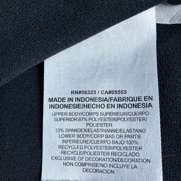 🔔2/$15 XXL NIKE NFL JACKSONVILLE JAGS DRI-FIT BLACK & SILVER TEAL STRIPE POLO - Picture 7 of 9